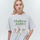 【数量限定】マルチーズアーカイブTシャツ