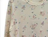 ラッチフラワーナヨム長袖Tシャツ（2c）