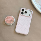 Luxury Stone Pattern Magnetic iPhone Case