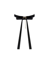 Ribbon velvet choker