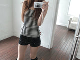 Stripe halter top
