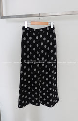Dot Polka Dot Maxi Long Skirt