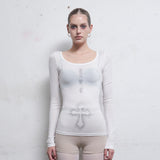 Cross Hotfix Long Sleeve [White]