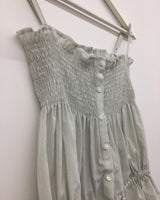 ピクシースモークフリルブラウス (3color)