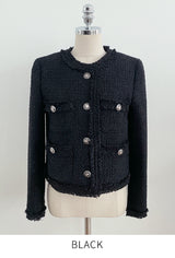 Linzer Round Surgical Tweed Jacket