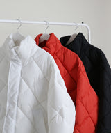 Carrot Diamond Quilting Unisex High Neck Padding (100% Wellon)