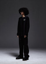 GRAPHIC PIGMENT LONG SLEEVE (BLACK)