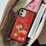 Music Puppy Orange Epoxy Phone Case