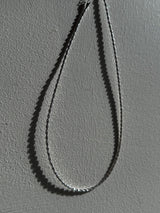 [925silver] Sparkle rope necklace