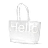 Big tote bag - Clear Tarpaulin