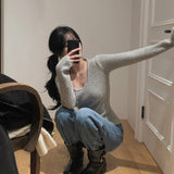 [BELLIDE MADE] COTTON CONFECTIONERY AND RIB-ROUND KNIT
