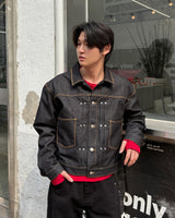 Stitch denim jacket