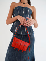 Baby Raspail Square Bag Red