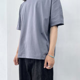 Cool Grey Drop Shoulder Tee