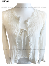 Lily Lace Sleeveless Cardigan Two-Piece Set
