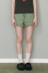 Poppie Ruffle Shorts [Green]