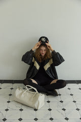 MADE_Marlow Boston Bag / PURE IVORY