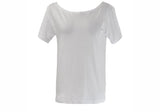 ルーズフィットベーシックオフショルダーT (4color)