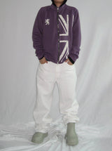 U.K Slim Fit Jersey Zip-Up (2 Colors)