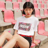 M17105 M. Tシャツ. ウィード PP ホワイト
