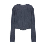 Crease Top Gray