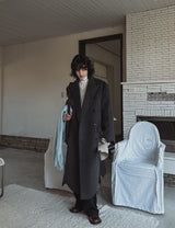 Leak damage wool double coat