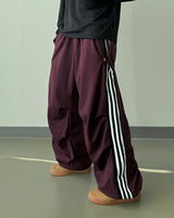 Face Track Line Snap Pants