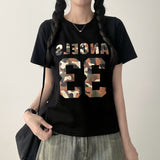 The On Vintage Number カモ半袖Tシャツ