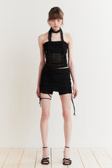 BELLA SKIRT PANTS black
