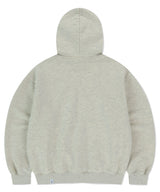 TWILL CUT OFF APPLIQUE HOODIE