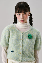 Bebe Hairwool Cardigan [Green]