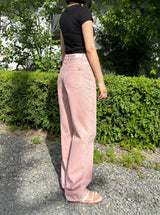 COTTON CANDY DYING SEMI WIDE FIT DENIM PANTS code 21002