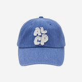 ALCP アップリケウォッシュドボールキャップ (Blue Denim)