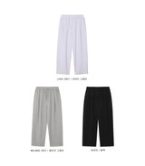 LMNリミテッドワンタックワイドスウェットパンツ (3 colors)