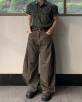シエラジッパークロップショートスリーブシャツ