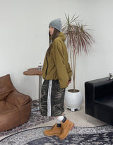 Raven Multi-Zipper Check Jacket