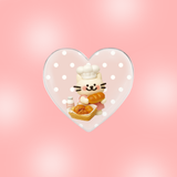 bread m cat heart epoxy smart tok (Not MagSafe)