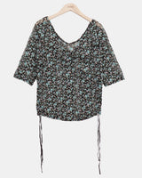 Bianca Flower 7-Sleeve T-Shirt