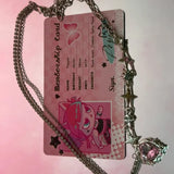 [ROF X CANNIZ] PINKISH HEART NECKLACE