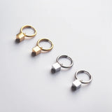 La Verne Cube Drop Earrings