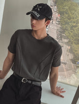 [LAN ARCHIVE] ピンタックワッフルショートスリーブTシャツ