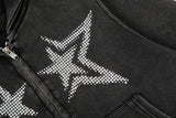 スプリングスター ストーンウォッシュ フーディー ジップアップ