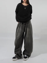(UNISEX) ミリールーズシースルーニット