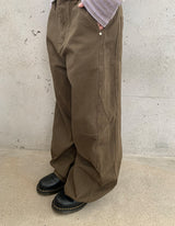 Hugin Cut Cotton Balloon Wide Pants