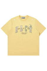 グアバパッチエンブロイダリーカップルTシャツ