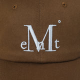 MUCENT SIGNATURE BALL CAP (Brown (Blue logo))