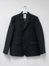 Ber Linen Loose Fit Single Jacket