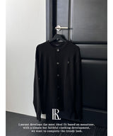 [ESSENTIAL LINE] Round neck basic cardigan(2color)