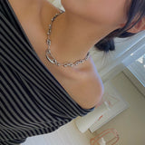 Wavy Ball Chain Necklace