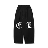 EL Ancient Two-Tuck Heavy Wide Long Sweat Pants 2Color